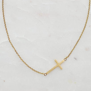 Kayla Cross Necklace - Just Believe Boutique