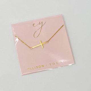 Kayla Cross Necklace - Just Believe Boutique