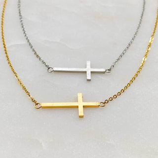 Kayla Cross Necklace - Just Believe Boutique