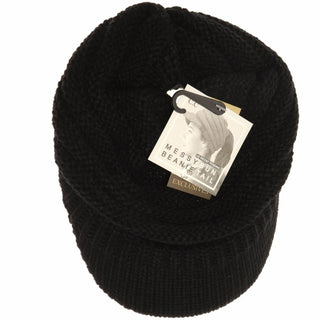 Knit Beanie Tail CC Cap - Just Believe Boutique
