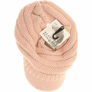 Knit Beanie Tail CC Cap - Just Believe Boutique