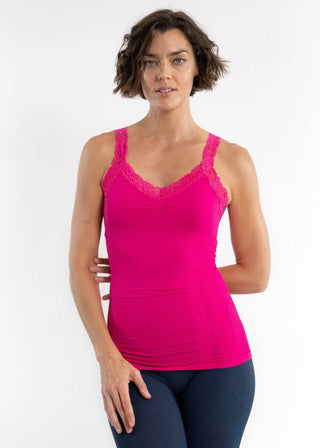 Lace Cami: Blush - Just Believe Boutique