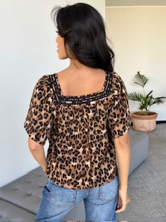 Leopard Print Top