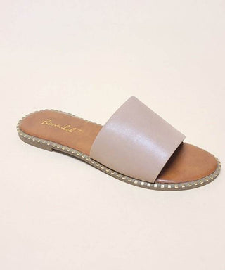 MICAH-1-SLIDE SANDALS - Just Believe Boutique