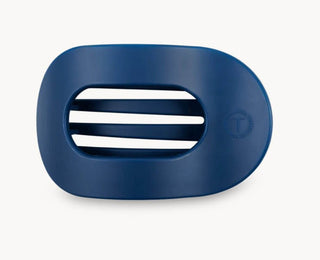 Midnight Rain Small Flat Round Hair Clip - Just Believe Boutique