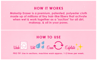 Mini Black | MakeUp Eraser - Just Believe Boutique