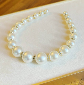 My Lovely Janice Pearl Headband - Just Believe Boutique