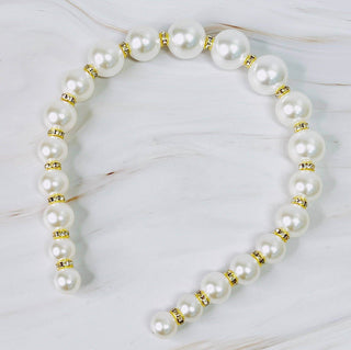 My Lovely Janice Pearl Headband - Just Believe Boutique