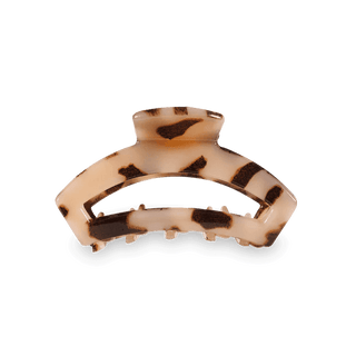 Open Blonde Tortoise Hair Clip - Teleties - Just Believe Boutique