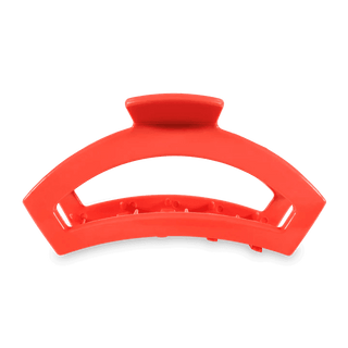 Open Coral Hair Clip - Teleties - Just Believe Boutique