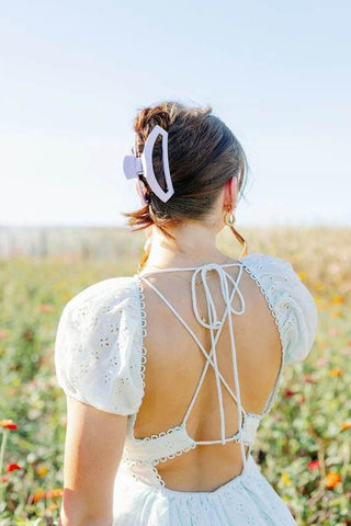 Open Lilac You Hair Clip - Teleties - Just Believe Boutique