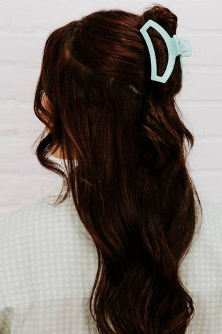 Open Mint to Be Hair Clip - Teleties - Just Believe Boutique