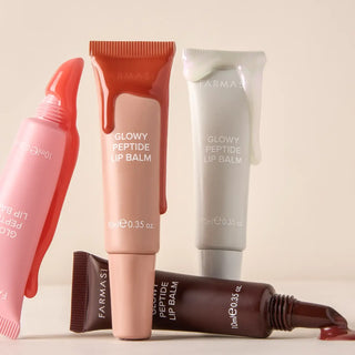 Glowy Peptide Lip Balm - FROSTED PINK - NEW