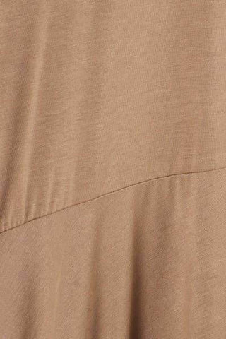 Plus Knit Solid Jersey Ruffled Maxi Dress - Just Believe Boutique