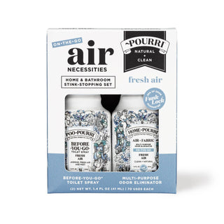 ~Pourri Air Necessities Home + Bathroom Kit, Fresh Air 1.4oz - Just Believe Boutique