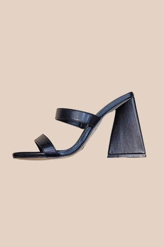 PREMIERE-10-HIGH HEEL MULES - Just Believe Boutique