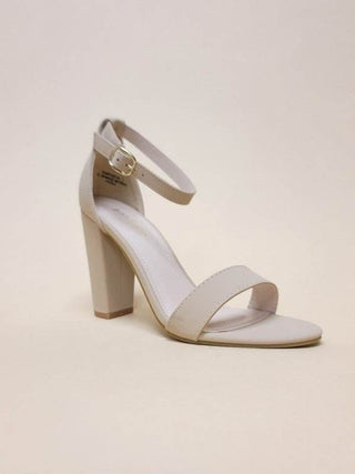 RAMPAGE-04-ANKLE STRAP HIGH HEELS - Just Believe Boutique