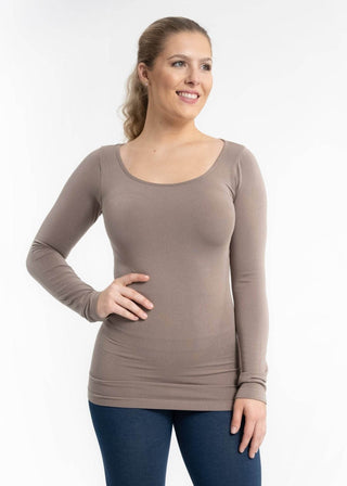 Reversible Long Sleeve: Black - Just Believe Boutique