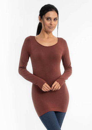 Reversible Long Sleeve: Cherry Cola - Just Believe Boutique