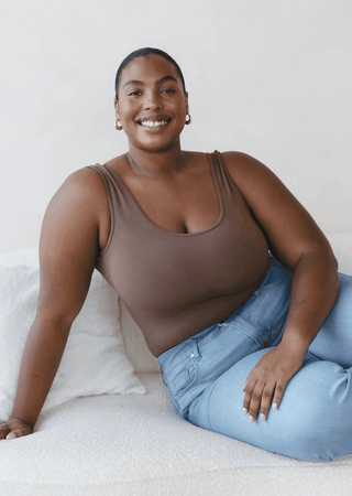 Reversible Tank - Curvy Fit: Evergreen - Just Believe Boutique
