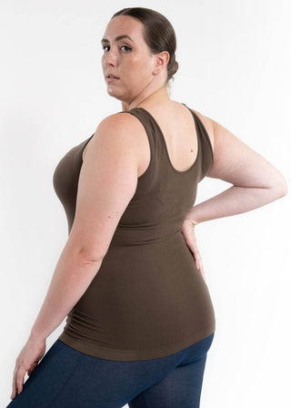 Reversible Tank - Curvy Fit: Magenta - Just Believe Boutique
