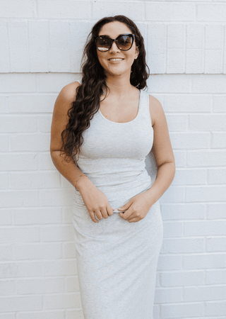 Reversible Tank : Mauve / Long - Just Believe Boutique