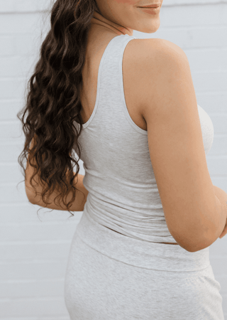 Reversible Tank : Mauve / Long - Just Believe Boutique