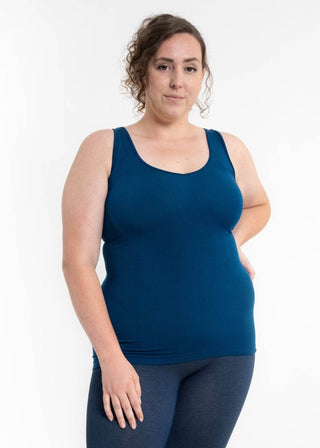Reversible Tank : Teal / Long - Just Believe Boutique