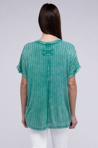 Ribbed Raglan Dolman Sleeve Boat - Neck Top - Just Believe Boutique