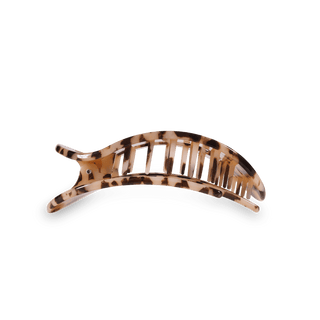 Round Flat Hair Clip | Medium | Blonde Tortoise - Just Believe Boutique