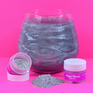Sandalita Silver Shimmer - Silver Edible Glitter - Just Believe Boutique