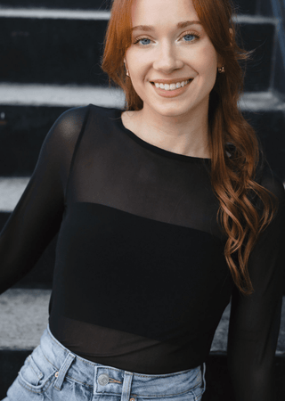 Sheer Long Sleeve Top: Regular - Just Believe Boutique