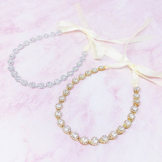 Shines On The Sash Headband: Gold - Just Believe Boutique