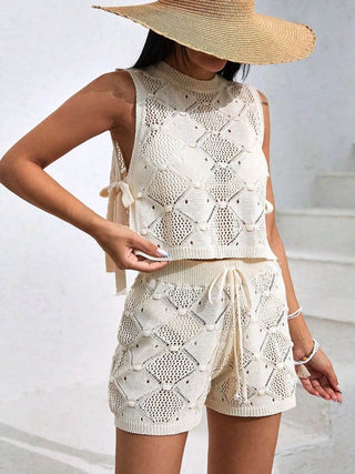 Short Set Detailed - Just Believe Boutique