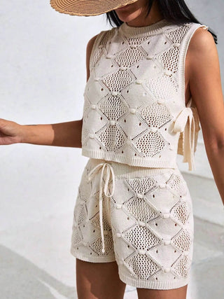 Short Set Detailed - Just Believe Boutique