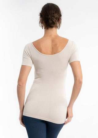 Short Sleeve Top: MAGENTA - Just Believe Boutique