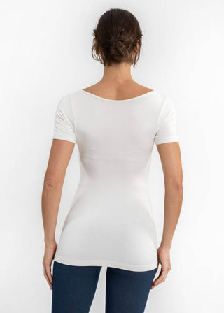 Short Sleeve Top: MAGENTA - Just Believe Boutique