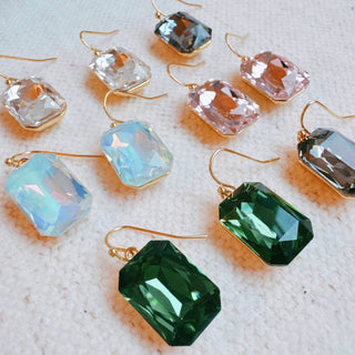 Simple And Classy Jewel Earrings - Just Believe Boutique
