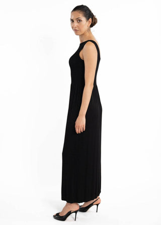 Sleeveless Maxi Dress: Berry - Just Believe Boutique