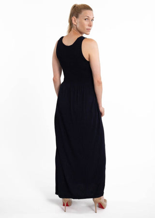 Sleeveless Maxi Dress: Berry - Just Believe Boutique