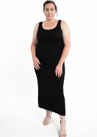 Sleeveless Maxi Dress: Berry - Just Believe Boutique
