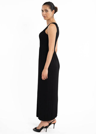Sleeveless Maxi Dress: Berry - Just Believe Boutique