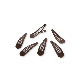Snap Clip | Brown | 6 Count - Just Believe Boutique