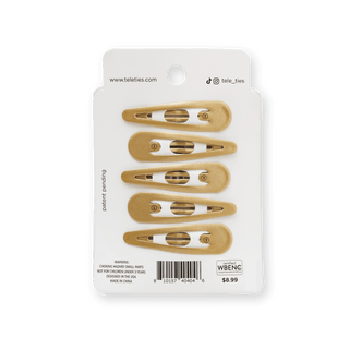 Snap Clip | Gold | 6 Count - Just Believe Boutique