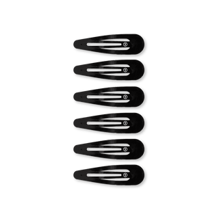 Snap Clip | Jet Black | 6 Count - Just Believe Boutique