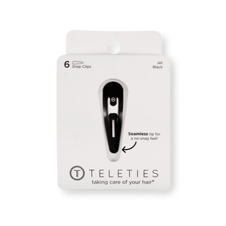 Snap Clip | Jet Black | 6 Count - Just Believe Boutique
