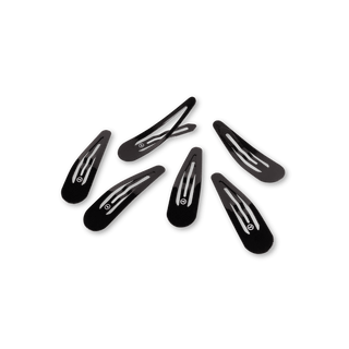 Snap Clip | Jet Black | 6 Count - Just Believe Boutique