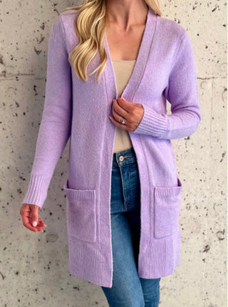 Soft Pocket Front Cardigan - Just Believe Boutique