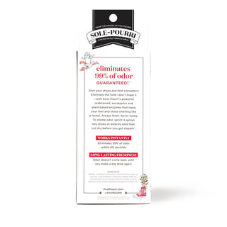 Sole~Pourri Shoe + Foot Odor Spray, Cedarwood + Eucalyptus - Just Believe Boutique