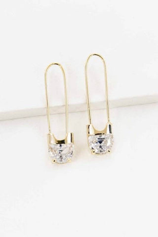 Sparkling Pin Hook Earrings - Just Believe Boutique
